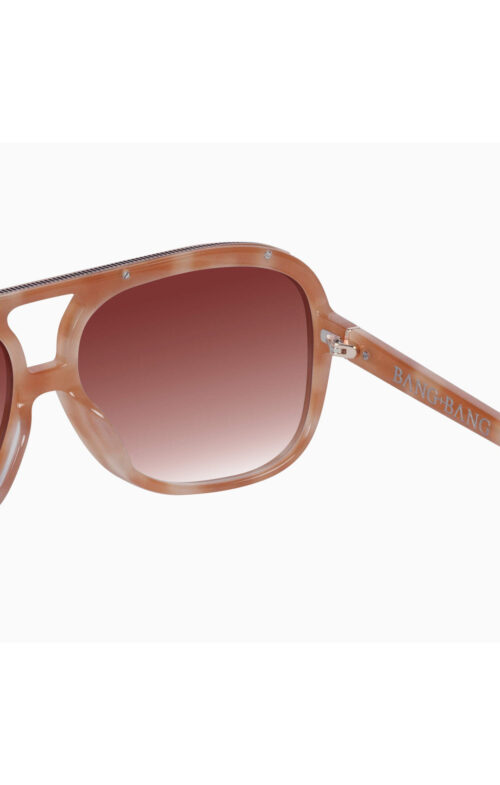 VALLEY BANG BANG SUNGLASSES PASTEL TORT DARK ORANGE