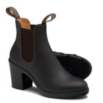 BLUNDSTONE 2366 HEEL BOOT STOUT BROWN