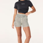 PE NATION KITE TEE WASHED BLACK