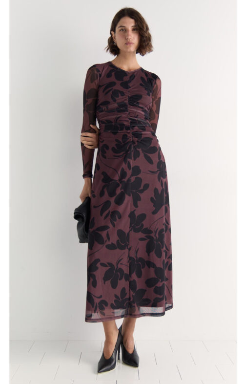 STAPLE OLINA MESH DRESS