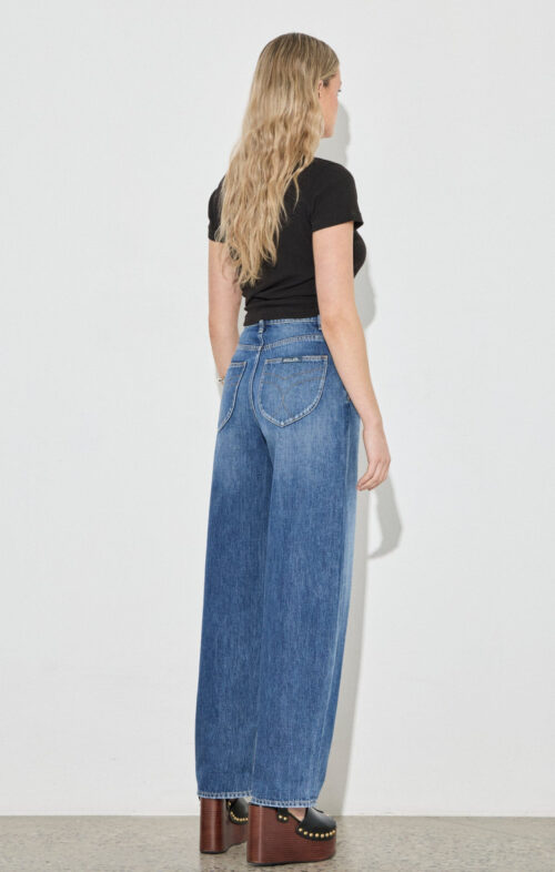 ROLLAS GIGI BARREL JEANS PARIS TEXAS TURN UP