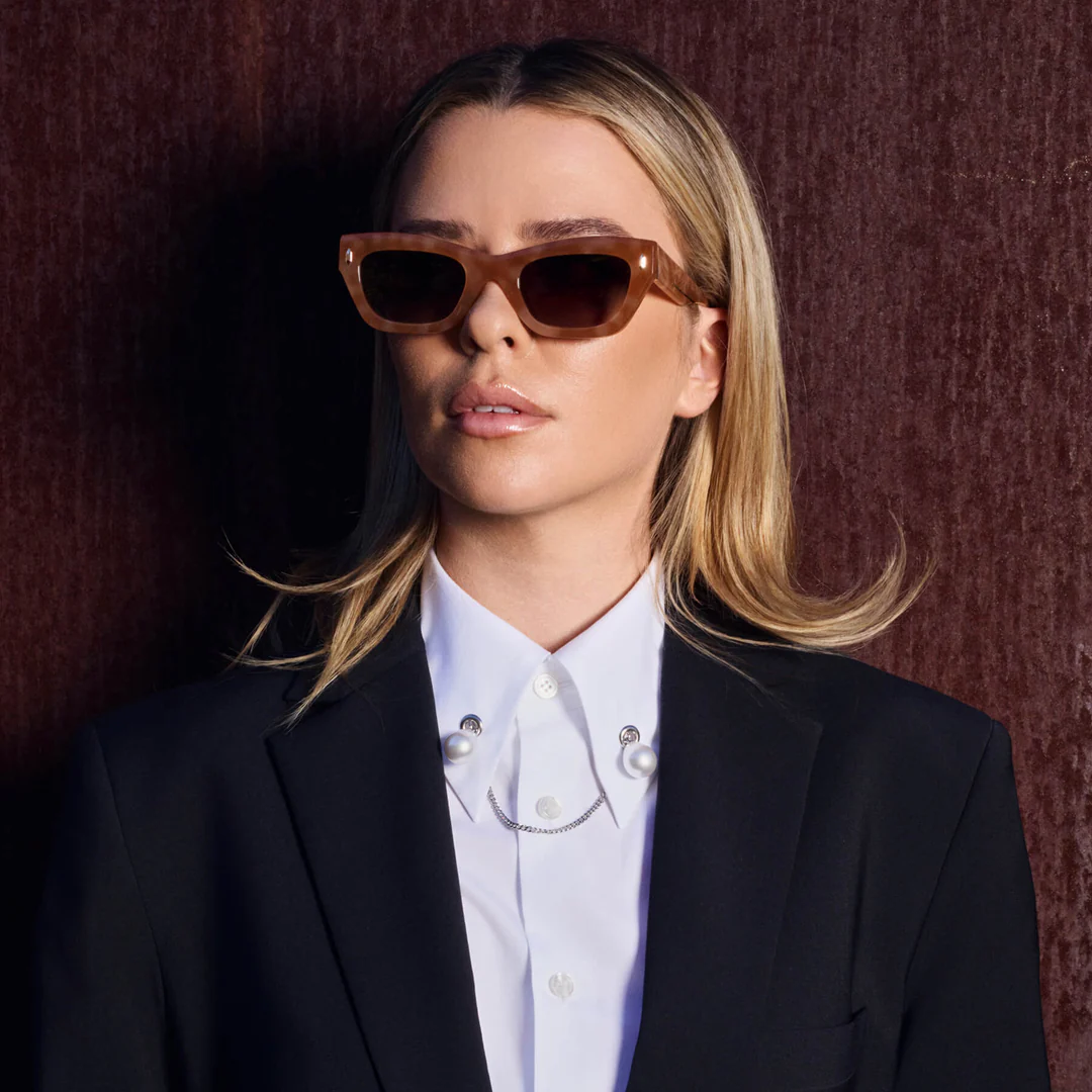 VALLEY DELANCEY PASTEL TORT BROWN GRAD LENS