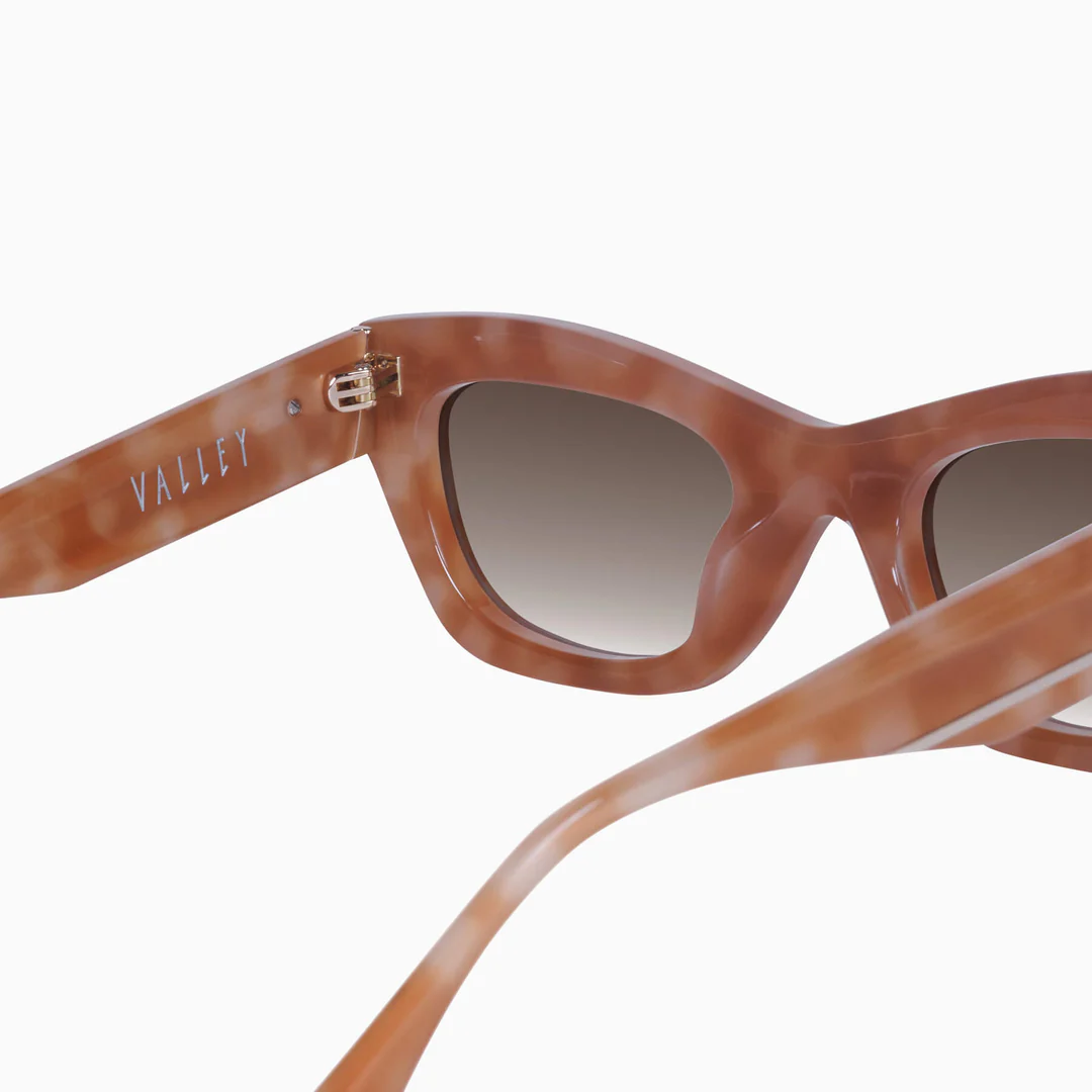 VALLEY DELANCEY PASTEL TORT BROWN GRAD LENS