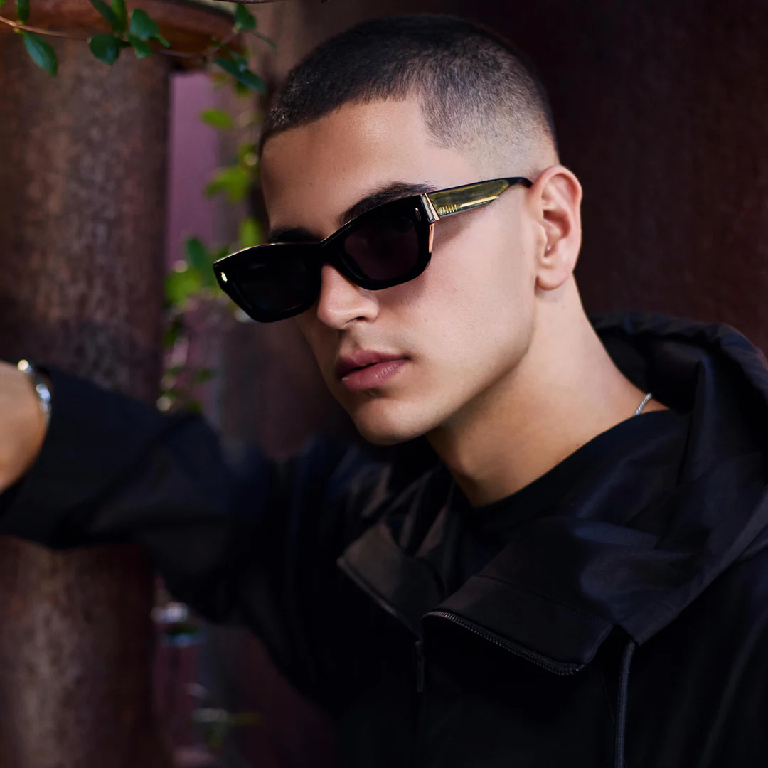 VALLEY DELANCEY BLACK SUNGLASSES