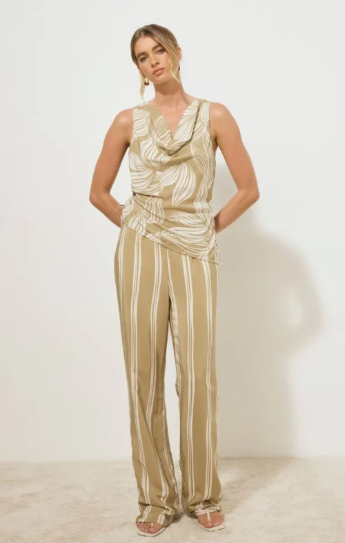 MON RENN DESIRE STRIPE PANT