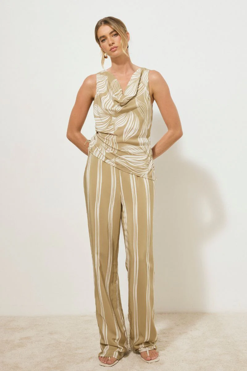 MON RENN DESIRE STRIPE PANT