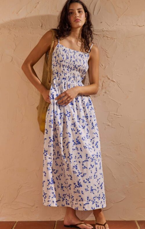 ENHANCE FLORENCE MIDI DRESS DITZY FLORAL