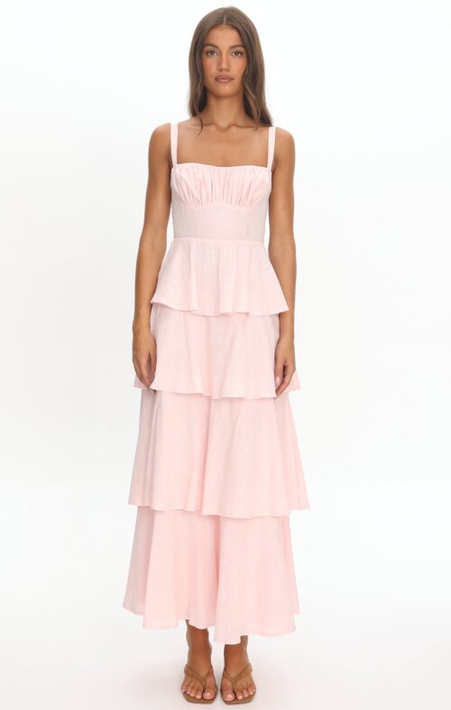INDIKAH OPHELIA MAXI DRESS ROSEWATER